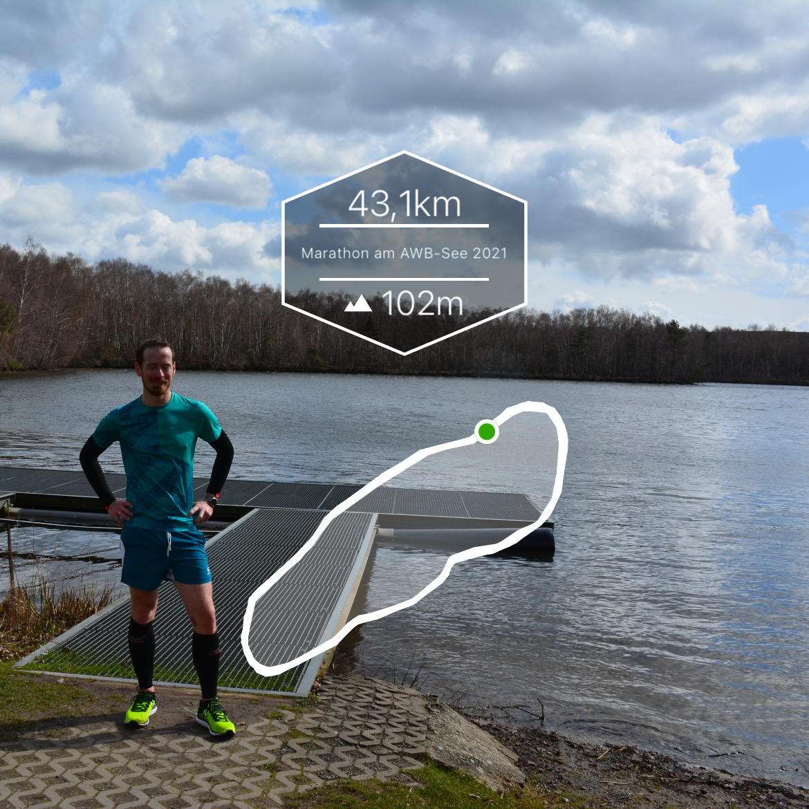 Marathon um den Altwarmbüchener See