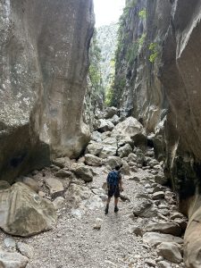 Die Ausmaße der Schlucht sind schwer zu fassen