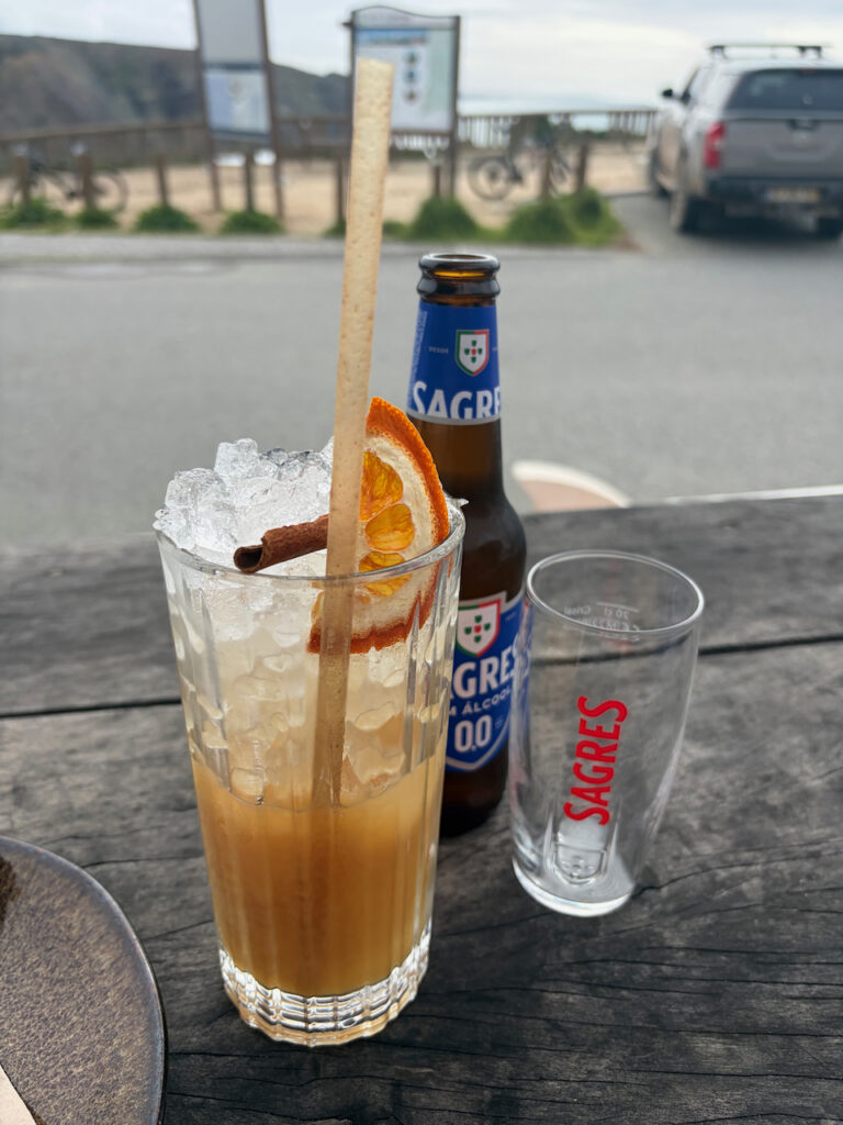 Mittagspause in Arrifana